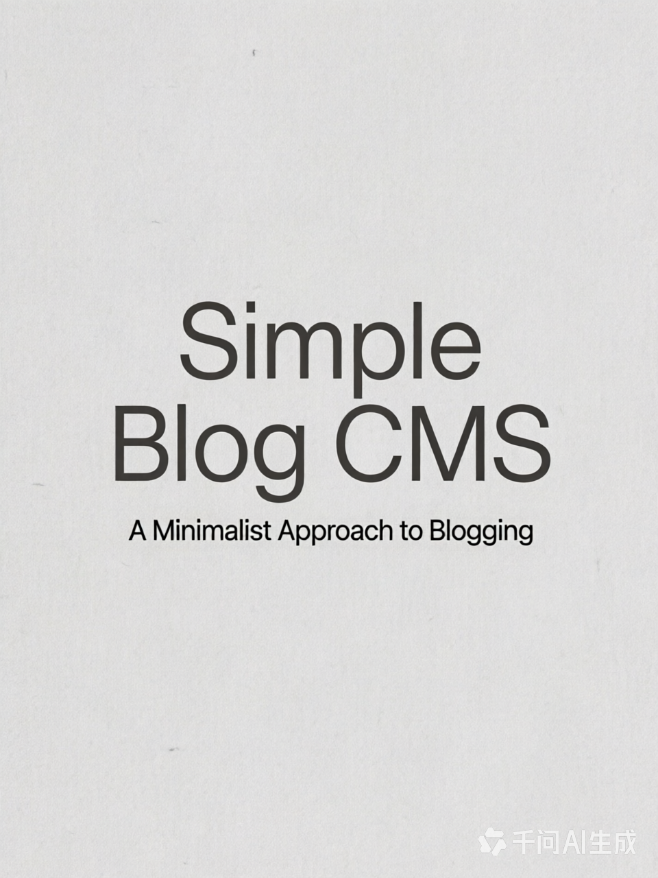 Simple Blog